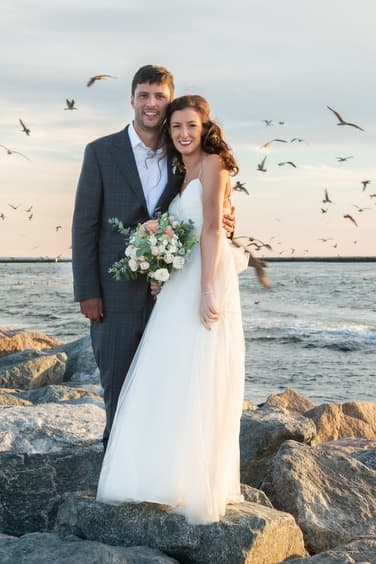 Galilee Beach Club Wedding - Kyra & Alex - Narragansett, RI