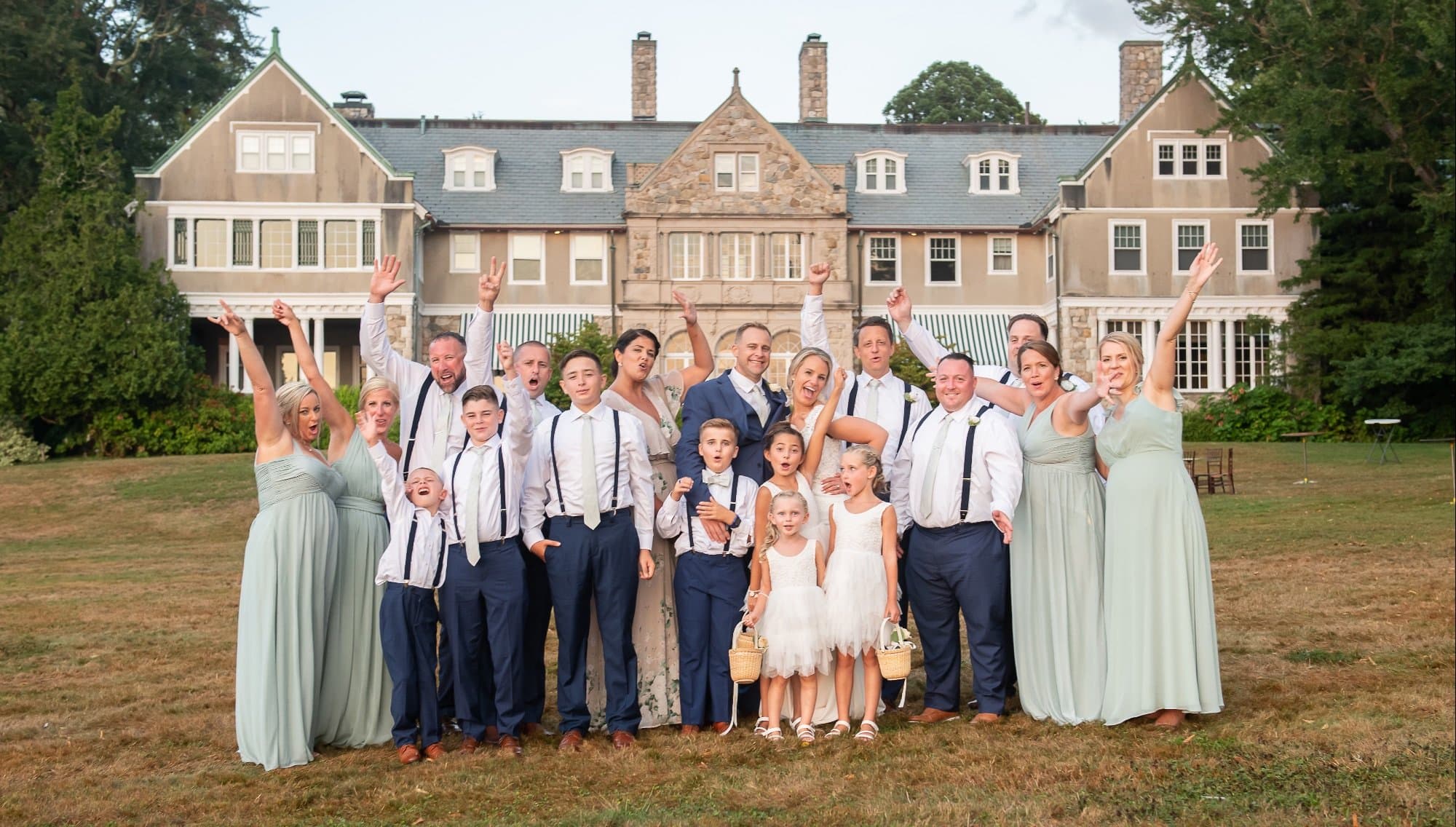 Blithewold Mansion Wedding | Bristol, Rhode Island